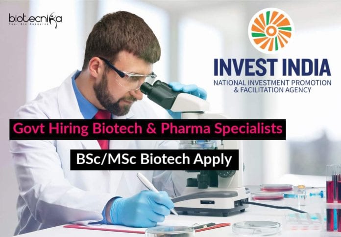 Govt Hiring Biotech