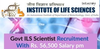 Govt ILS Scientist