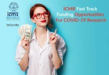 ICMR Fast Track Funding Opportunities For COVID-19 Research ICMR Fast Track Funding