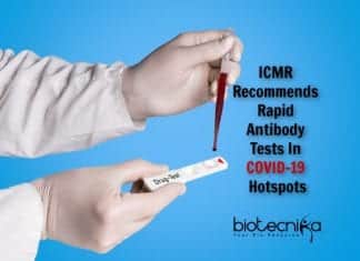 ICMR Recommends Rapid Antibody Testing In Coronavirus Hotspots ICMR recommends rapid testing