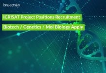 ICRISAT Project Positions Recruitment – Biotech / Genetics / Mol Bio ICRISAT Project Positions Recruitment