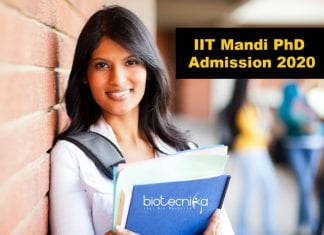 IIT Mandi PhD Admission
