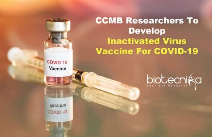 Inactivated Covid19 Vaccine By CCMB
