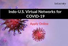 Indo-U.S. Virtual Networks for COVID-19 – Call For Proposals Indo-U.S. Virtual Networks