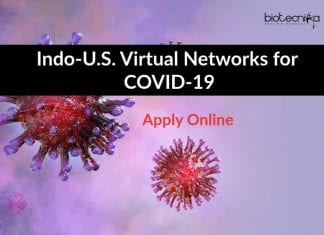 Indo-U.S. Virtual Networks for COVID-19 – Call For Proposals Indo-U.S. Virtual Networks