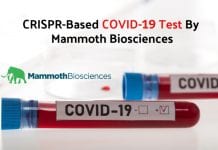 CRISPR-Based COVID-19 Test : Mammoth Biosciences Gets Validation Mammoth Biosciences COVID19 test