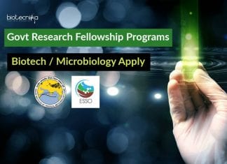 MoES Research Fellowship Programs