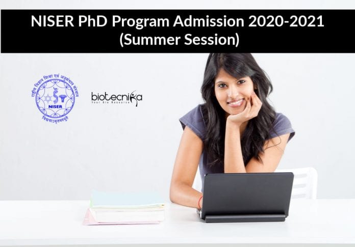 NISER PhD Program Admission