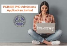 PGIMER PhD Admissions