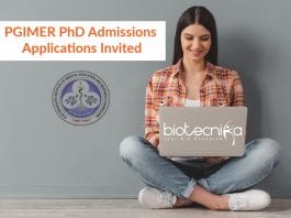 PGIMER PhD Admissions