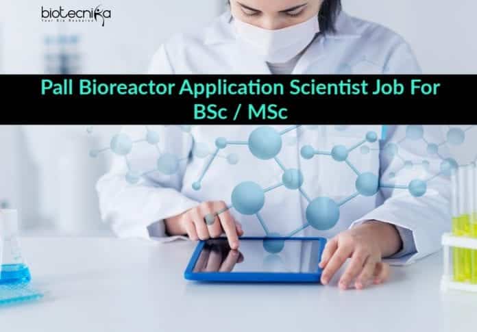 Pall Bioreactor Application Scientist