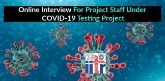 Project Staff Under COVID-19