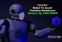 HCARD – CSIR-CMERI Create Robot To Assist Frontline COVID-19 Healthcare Workers Robot to assist COVID-19