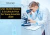 USD 30,000 Science & SciLifeLab Prize For Young Scientists 2020 Science & SciLifeLab Prize