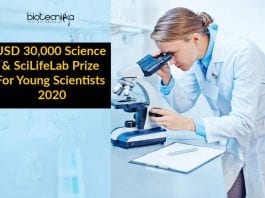 Science & SciLifeLab Prize