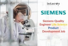 Siemens Quality Engineer Life Science Product Development Job Siemens Quality Engineer