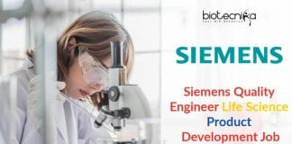 Siemens Quality Engineer