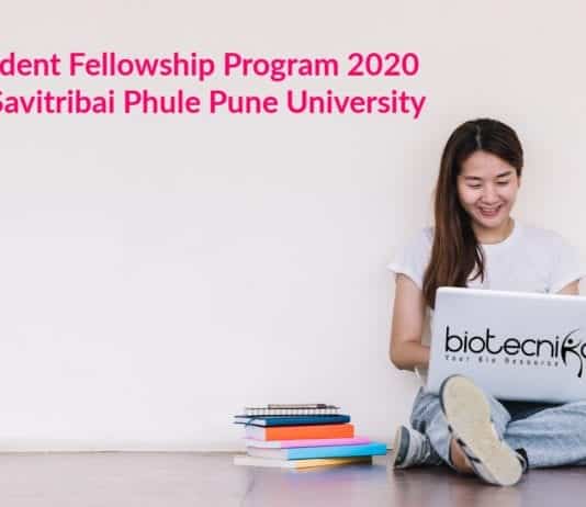 Student Fellowship Program 2020