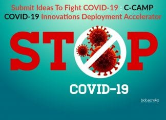 Submit Research Ideas To Fight COVID-19 : C-CAMP COVID-19 Innovations Deployment Accelerator Submit Ideas