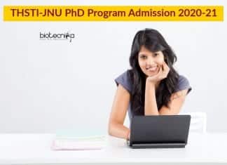 THSTI-JNU PhD Program Admission