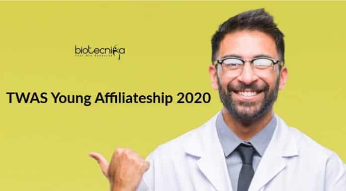 TWAS Young Affiliateship 2020