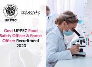 UPPSC Food Safety Officer