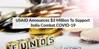 USAID announces $3 million to support India