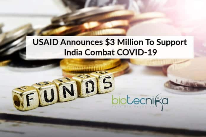 USAID announces $3 million to support India