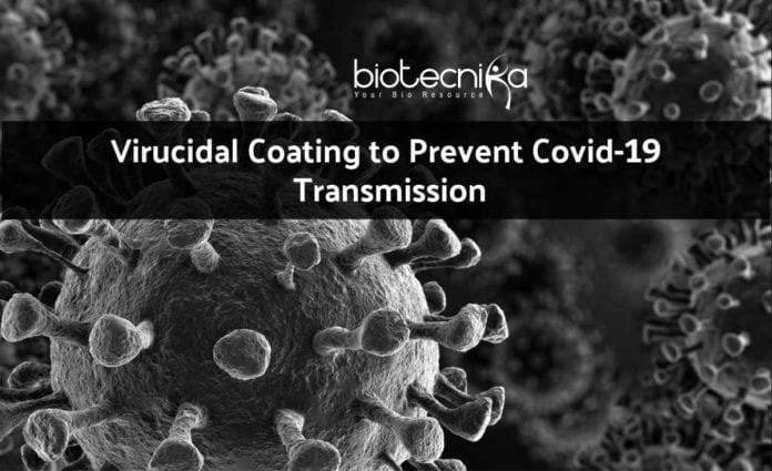 Virucidal Coating to prevent Covid19