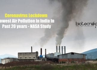 Coronavirus Lockdown : Lowest Air Pollution In India In Past 20 years – NASA Study