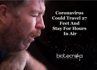 Coronavirus Can Travel 27 Feet Through Air – Says MIT Scientist distance coronavirus can travel in air
