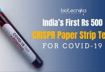 India’s First Rs 500 CRISPR Paper Strip Test For COVID-19 By CSIR Lab