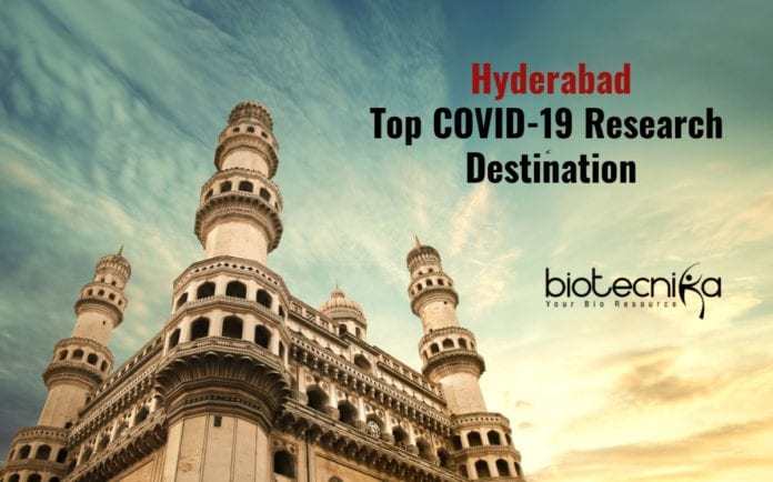 Hyderabad top covid-19 research destination