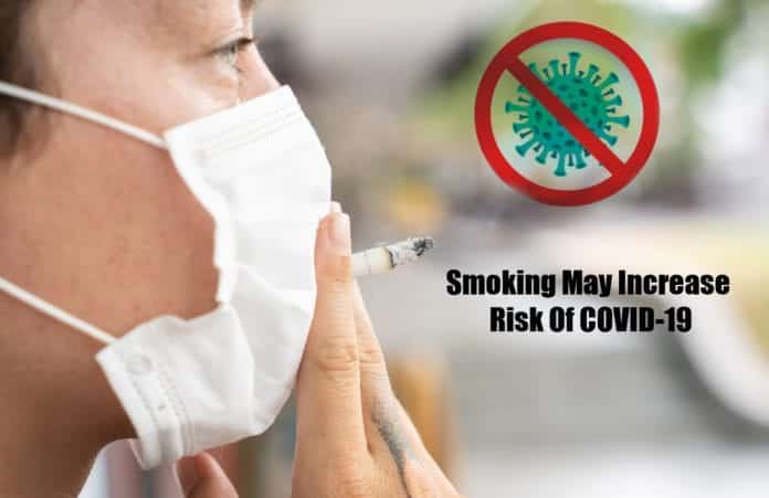 smoking increases risk of COVID-19