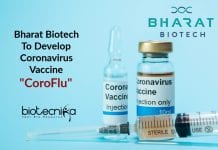 Coronavirus vaccine by Bharat biotech