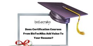 benefits of certification courses by biotecnika