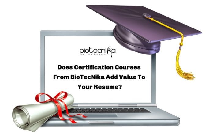 benefits of certification courses by biotecnika