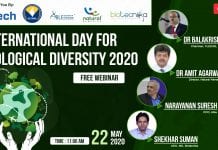 Free Webinar On International Day Of Biodiversity By KITS, ABLE, NRPL, FLEDGE & Biotecnika