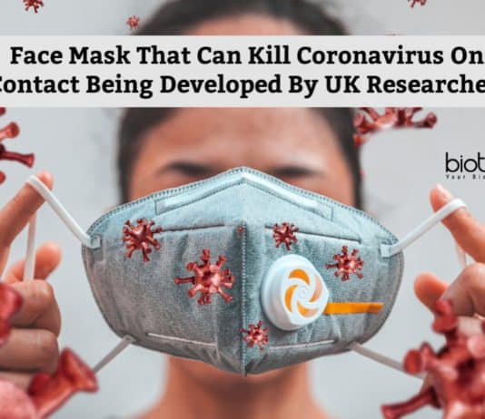 Antiviral Mask To Kill Coronavirus