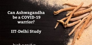 Ashwagandha to be COVID19 warrior