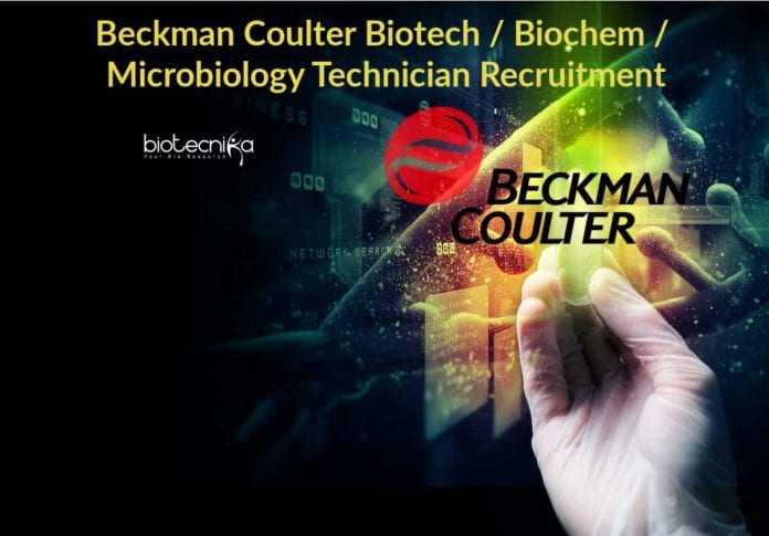 Beckman Coulter Job