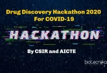 COVID-19 Drug Discovery Hackathon 2020 By CSIR and AICTE Drug Discovery Hackathon 2020 by CSIR and AICTE