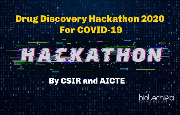 Drug Discovery Hackathon 2020 by CSIR and AICTE