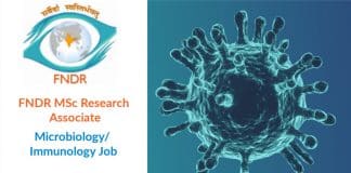 FNDR MSc Research Associate