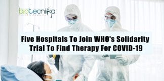 Five hospitals to join WHO's Solidarity