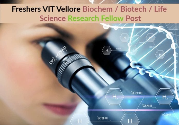 Freshers VIT Vellore Biochem