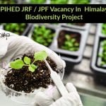 GBPIHED JRF / JPF Vacancy In Himalayan Biodiversity Project GBPIHED JRF