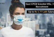 Govt CPCB Scientist