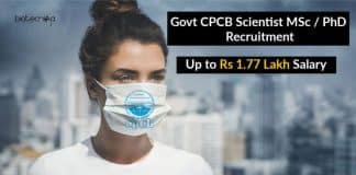 Govt CPCB Scientist