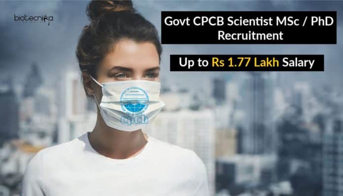 Govt CPCB Scientist
